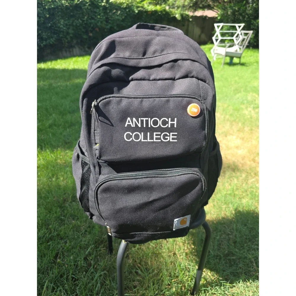Carhartt Legacy Standard Work Backpack Black Antioch College Laptop Bag